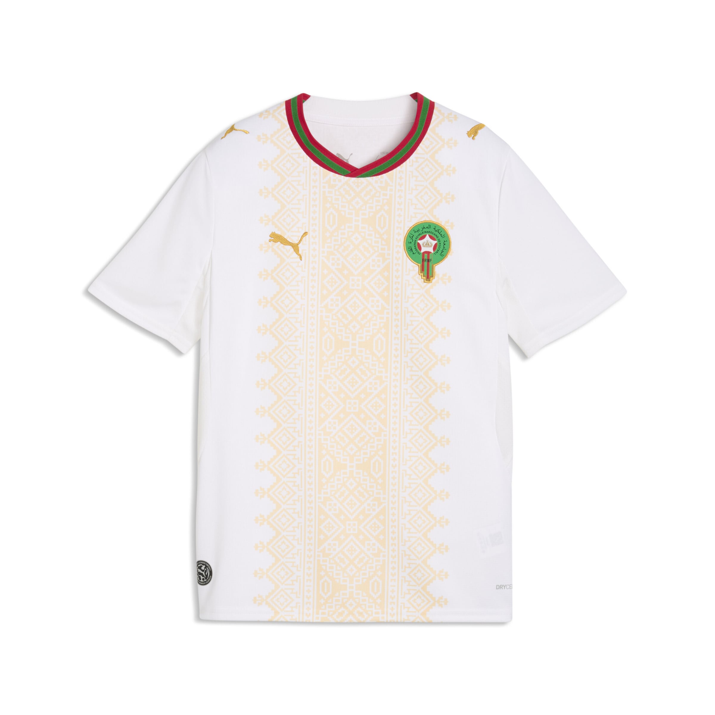 PUMA Performance shirt 'Marokko 2026' in White: front