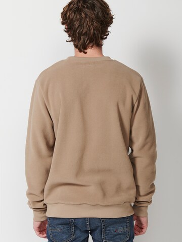 KOROSHI Sweatshirt in Beige