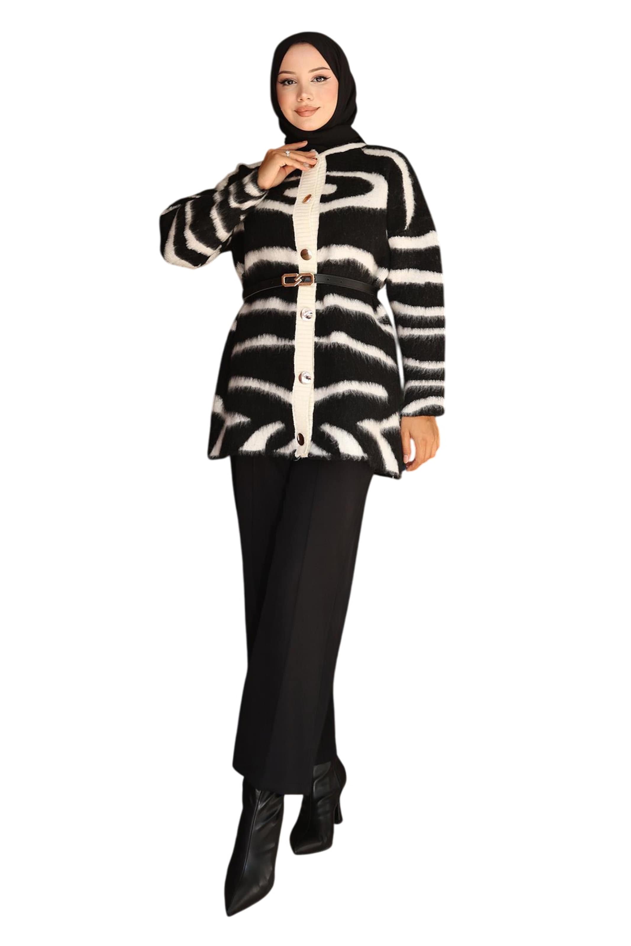 MODAMIHRAM Broekpak in Zwart: voorkant