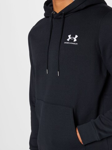 UNDER ARMOUR Athletic Sweatshirt 'Essential' in Black