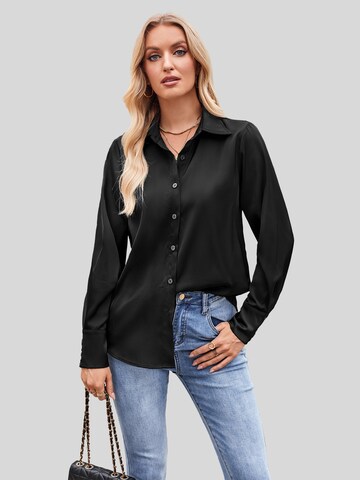 LapaPlus Blouse 'Women Tops' in Black: front