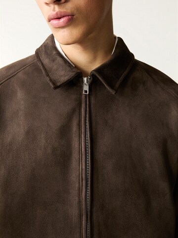 Veste mi-saison Pull&Bear en marron