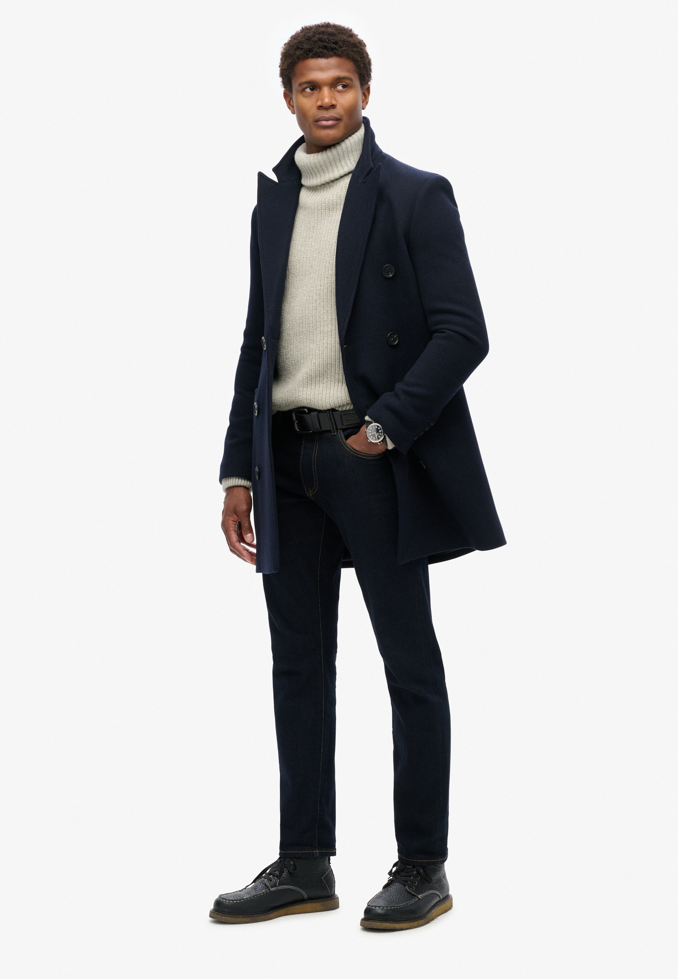 Superdry Tussenjas in Blauw