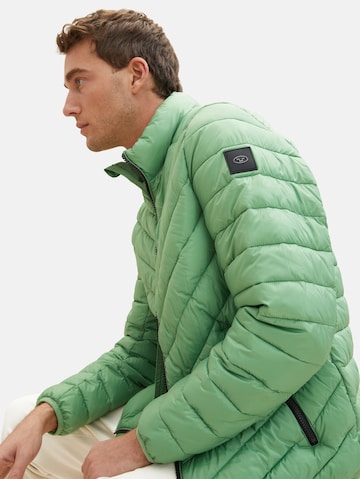 TOM TAILOR Between-Season Jacket in Green