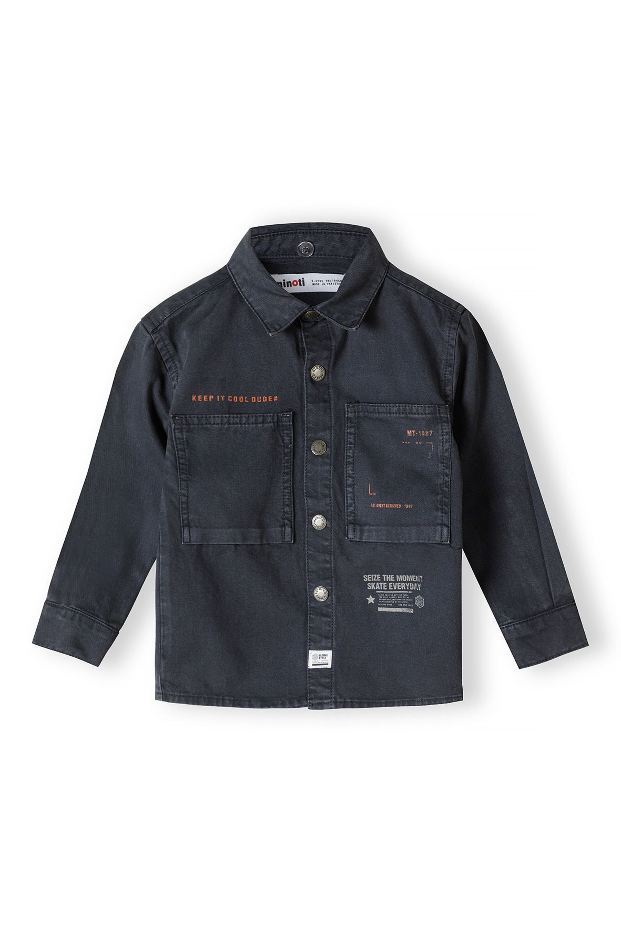 MINOTI Regular fit Преходно яке в синьо