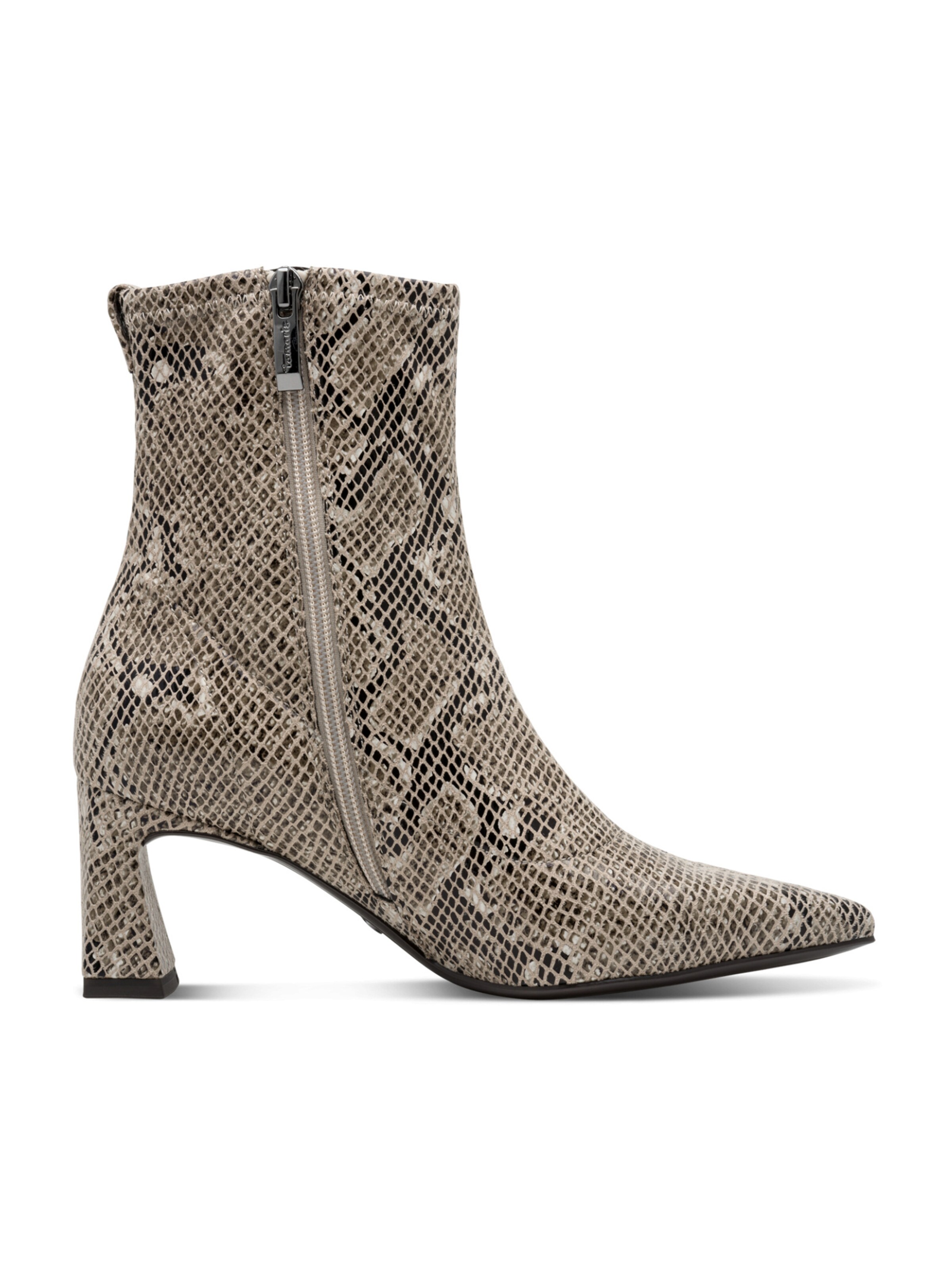 Tamaris Rövid szárú csizmák - bézs