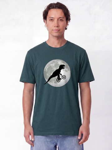 T-Shirt 'Flying TRex' Watapparel en vert : devant