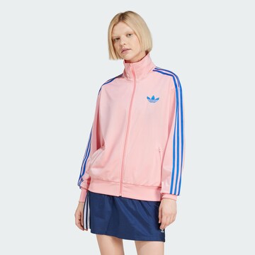 ADIDAS ORIGINALS Sweatjakke 'Adicolor Classic Firebird' i pink: forside