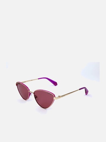 Polaroid Sonnenbrille in Lila: Vorderseite