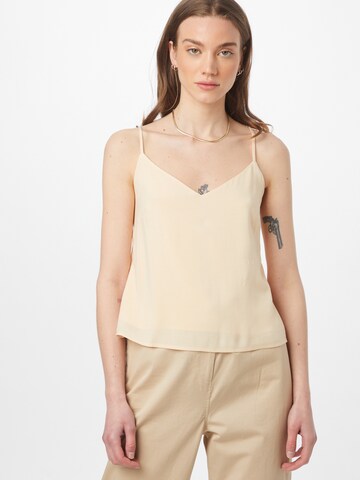 ABOUT YOU Top 'Vicky' in Beige: front