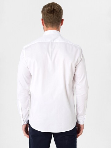 Dandalo Regular Fit Hemd in Weiß