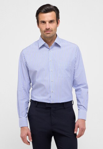 ETERNA Regular fit Business shirt in Blue: front