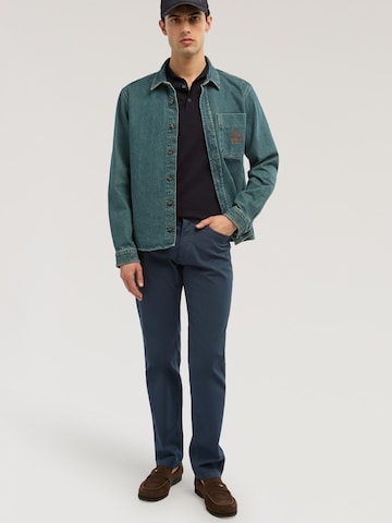 Trussardi - regular Pantalón en azul