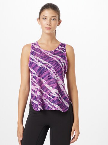 ASICS Sporttop in Lila: voorkant