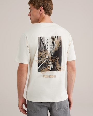 WE Fashion T-shirt i beige: framsida