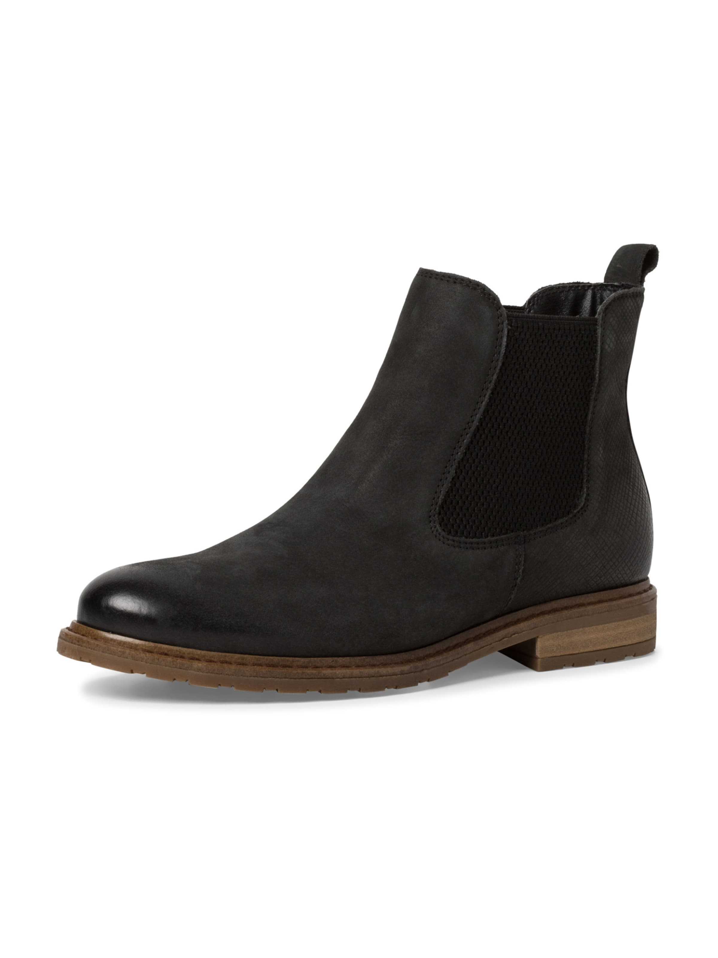 Tamaris Chelsea Boots in Black: front