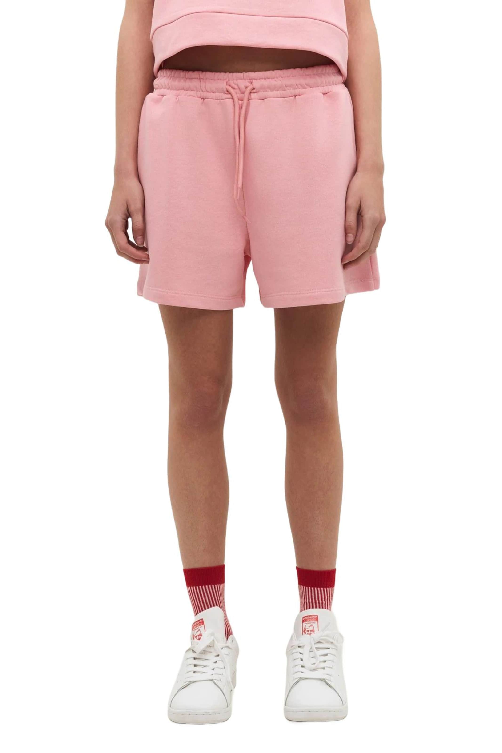 No Matter What Regular Pants in Pink: front