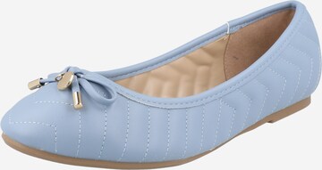 Ballerines 'Paynton' Dorothy Perkins en bleu : devant