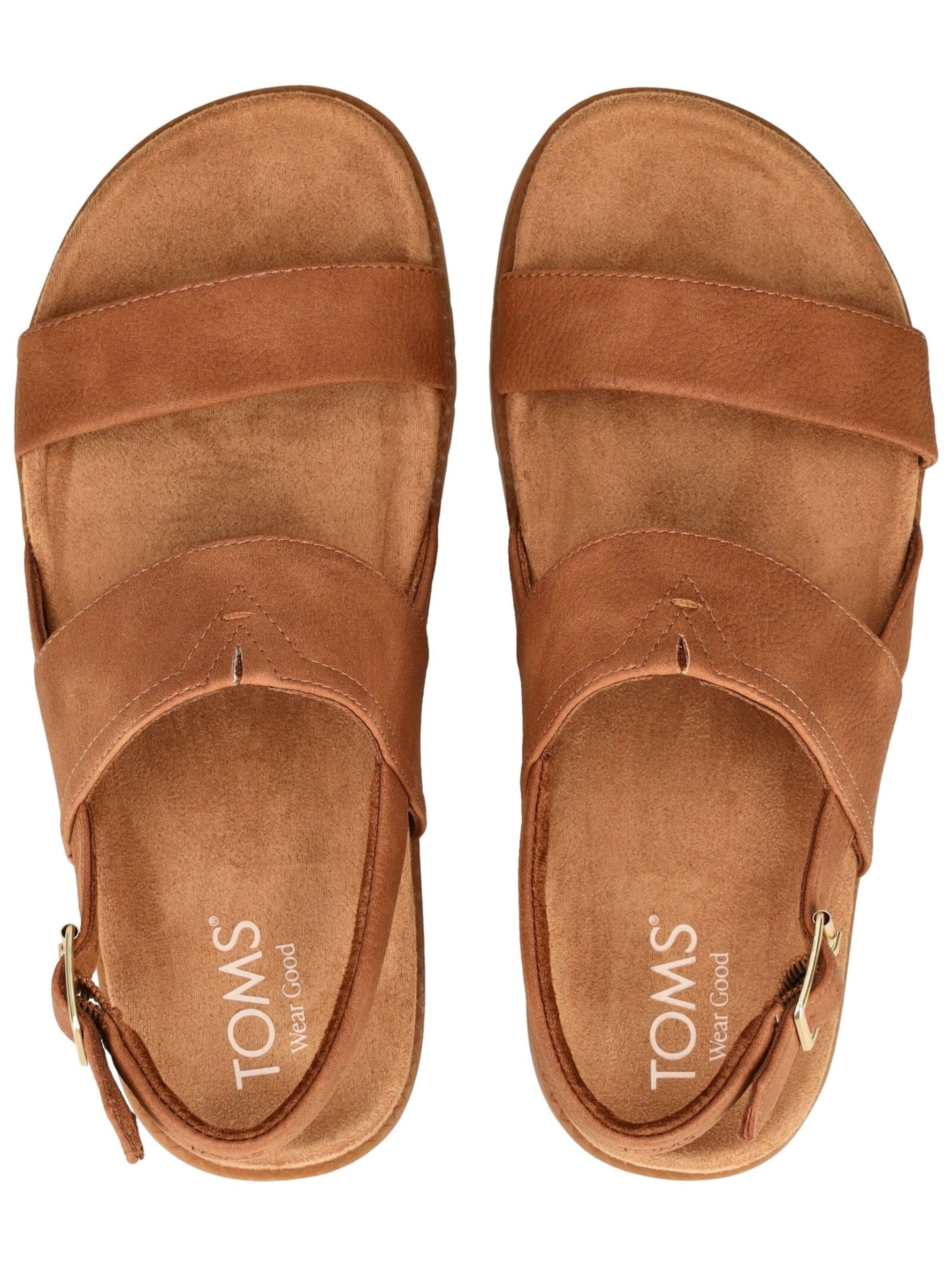 Sandalo di TOMS in marrone