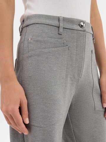 MAC Tapered Pleat-Front Pants ' Baggy Smart ' in Grey
