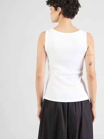 monari - Top en blanco
