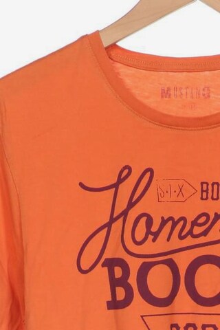 MUSTANG T-Shirt M in Orange