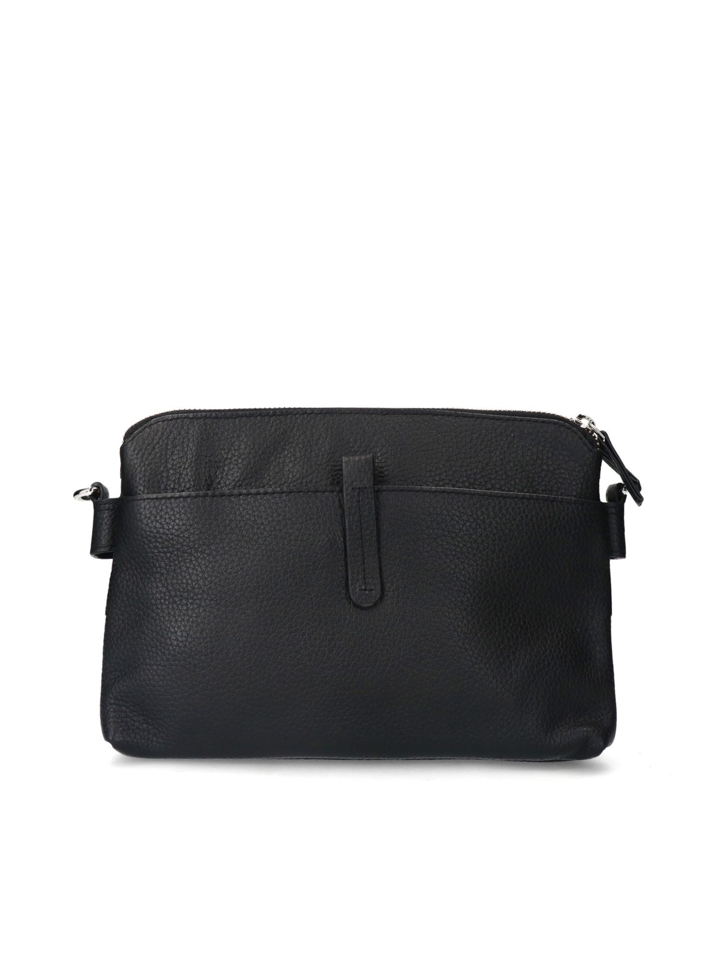 MANFIELD Umhängetasche in schwarz, Produktansicht