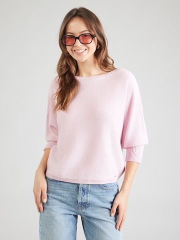 MORE & MORE Pulóver - rózsaszín: elől