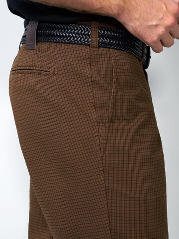 MEYER Regular Chino Pants in Brown