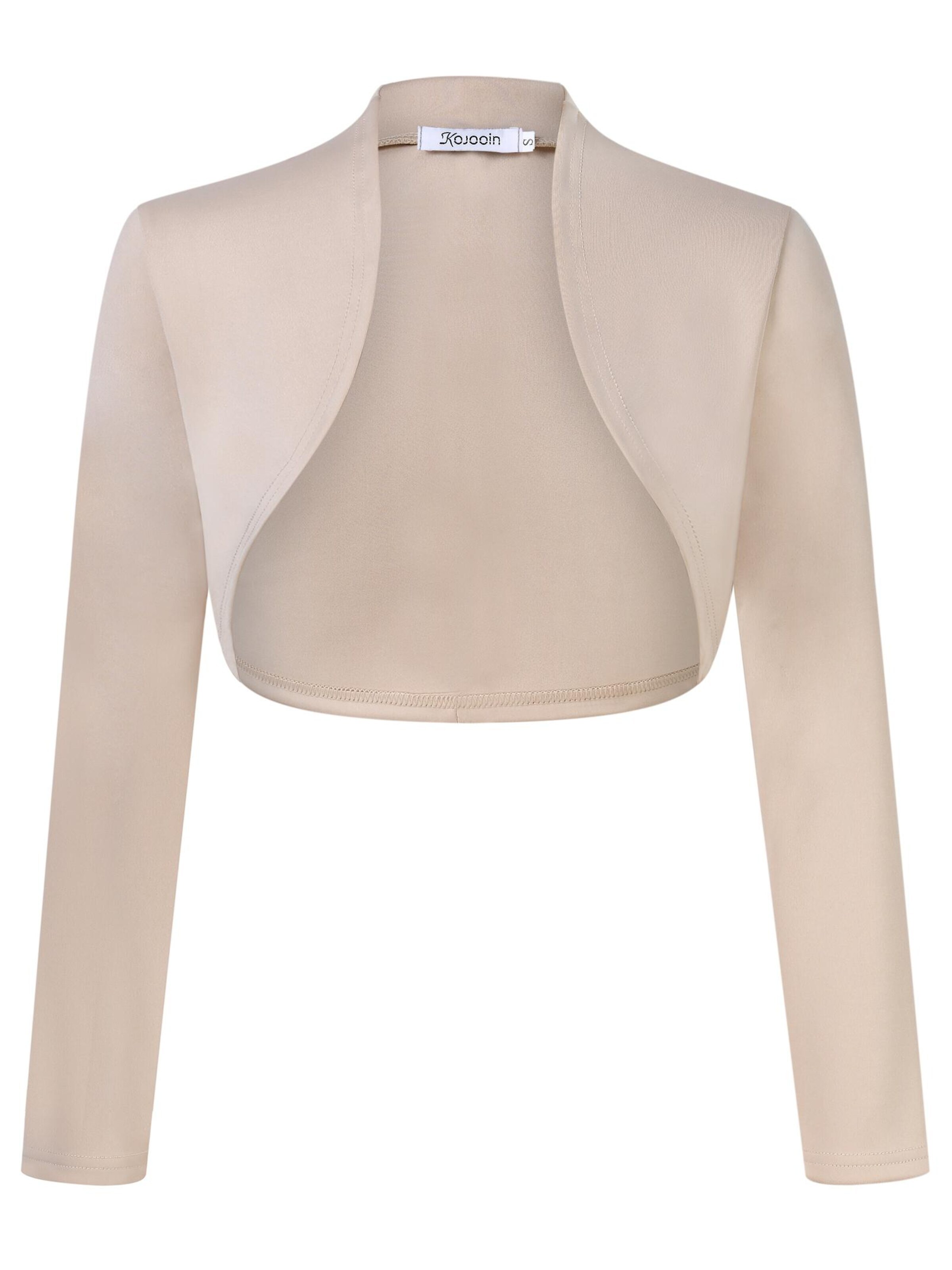 Yesfashion Bolero in Beige: front