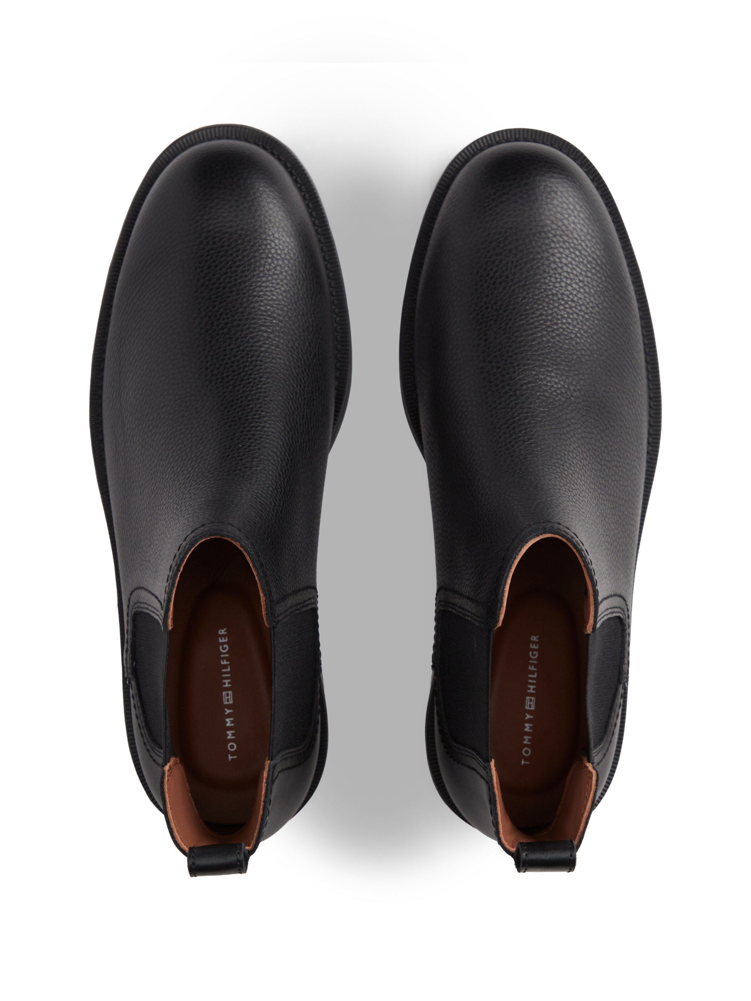 TOMMY HILFIGER Chelsea Boots in Schwarz