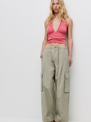 Pull&Bear Toppi värissä vaaleanpunainen: etupuoli
