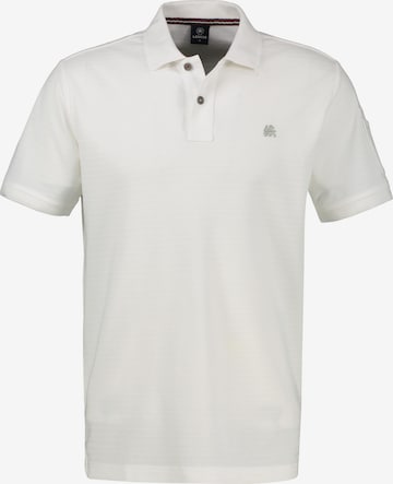 T-Shirt LERROS en blanc : devant