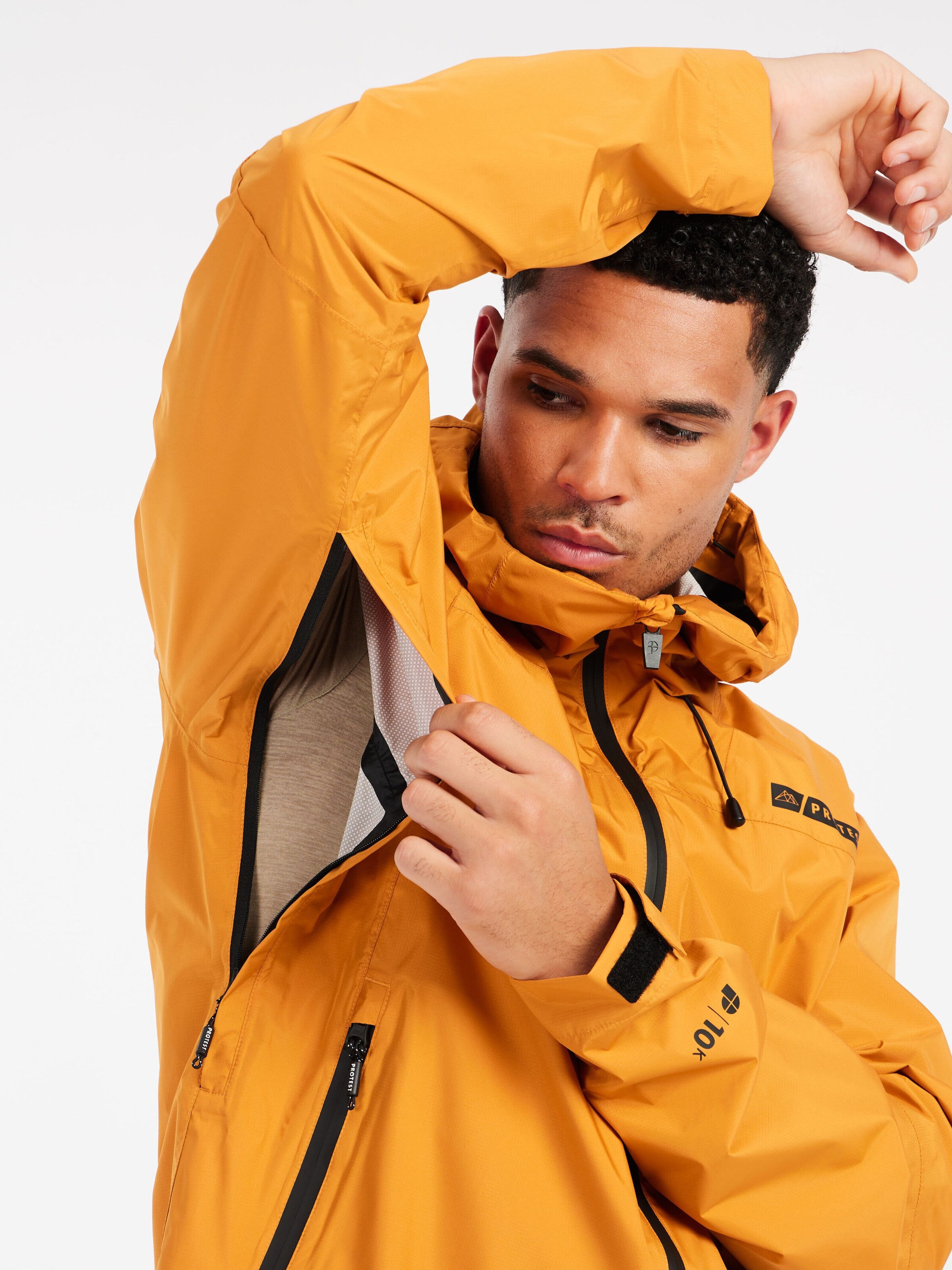PROTEST Winter Jacket 'PRTSeary' in Yellow