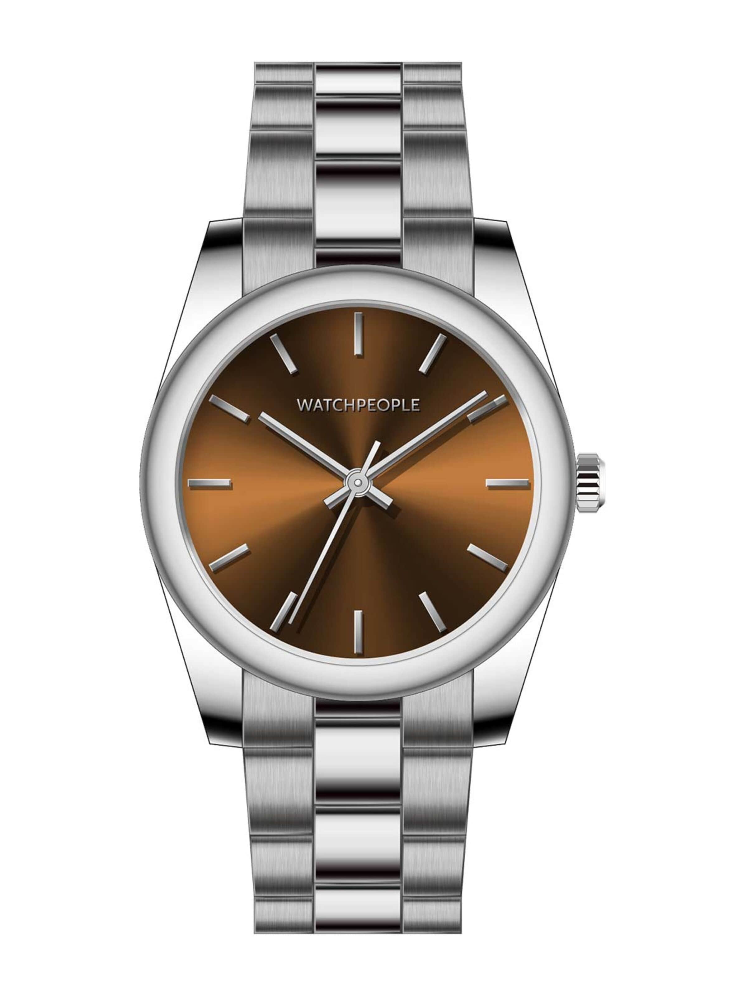 WALTER GROPIUS Analog Watch 'BS AUDREY' in Silver: front