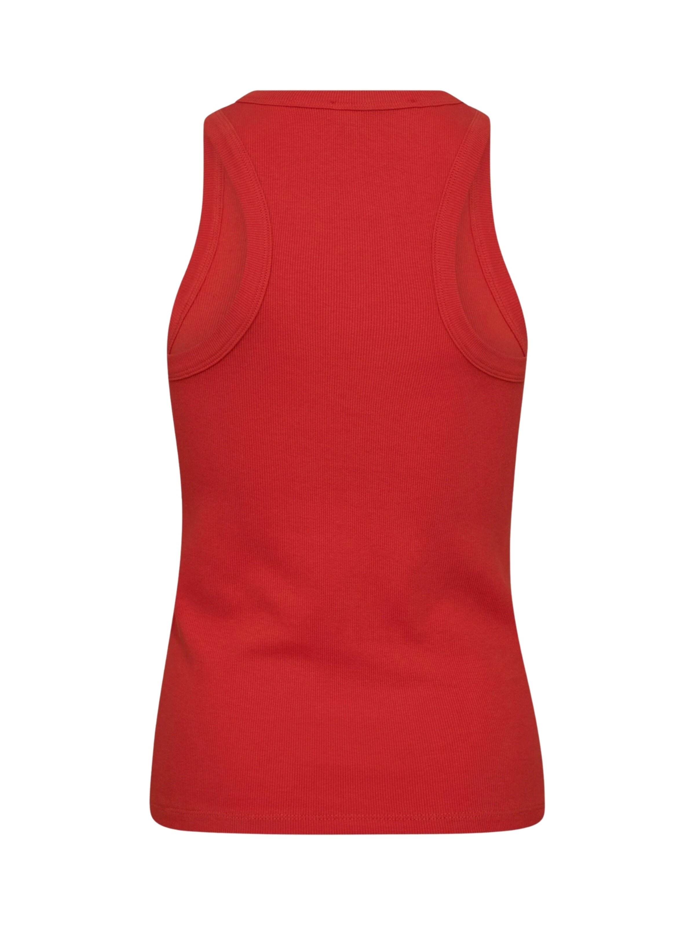 Top 'Sahara' di co'couture in rosso