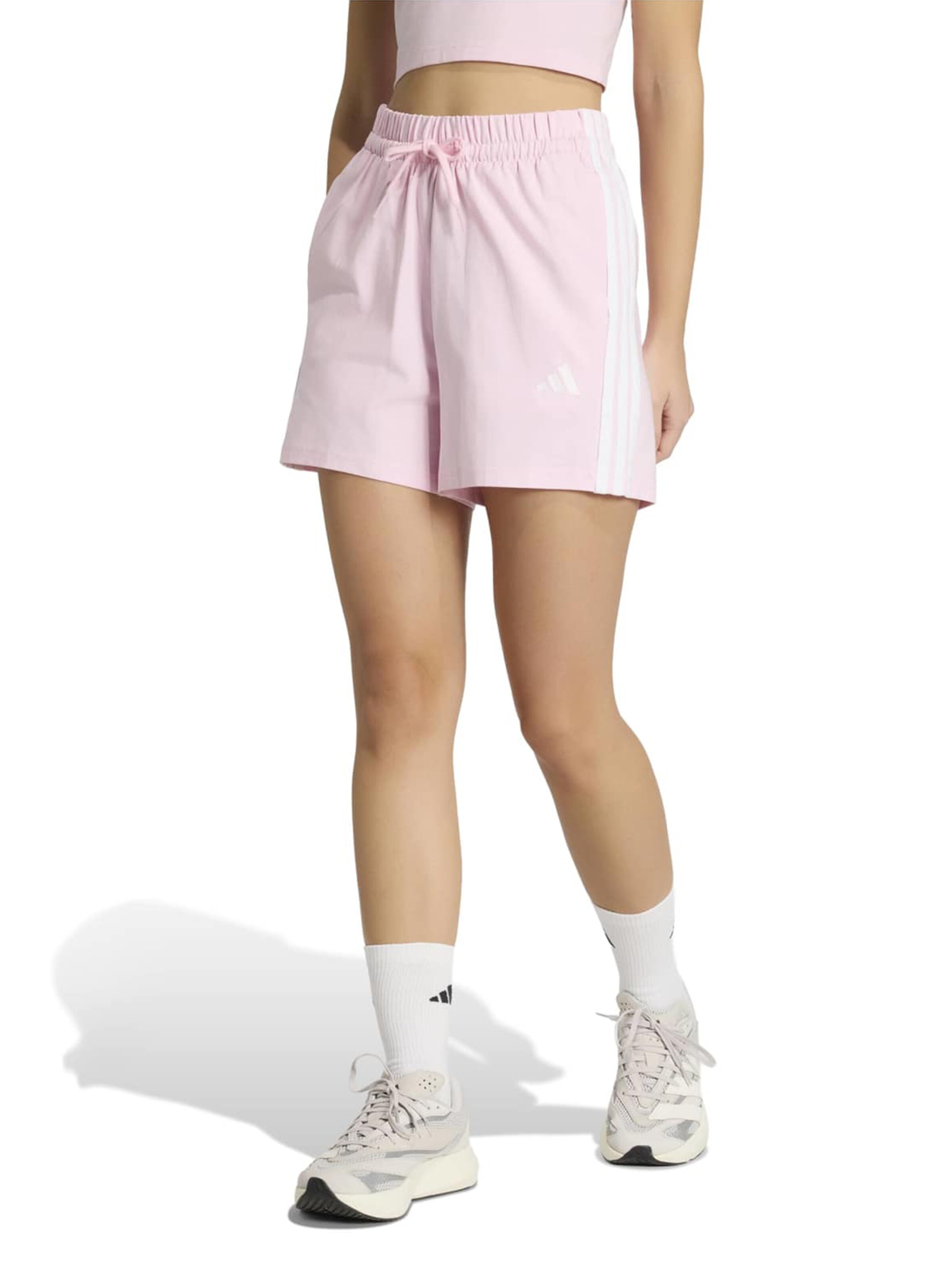 ADIDAS SPORTSWEAR Regular Sports trousers 'Essentials' in Pink: front