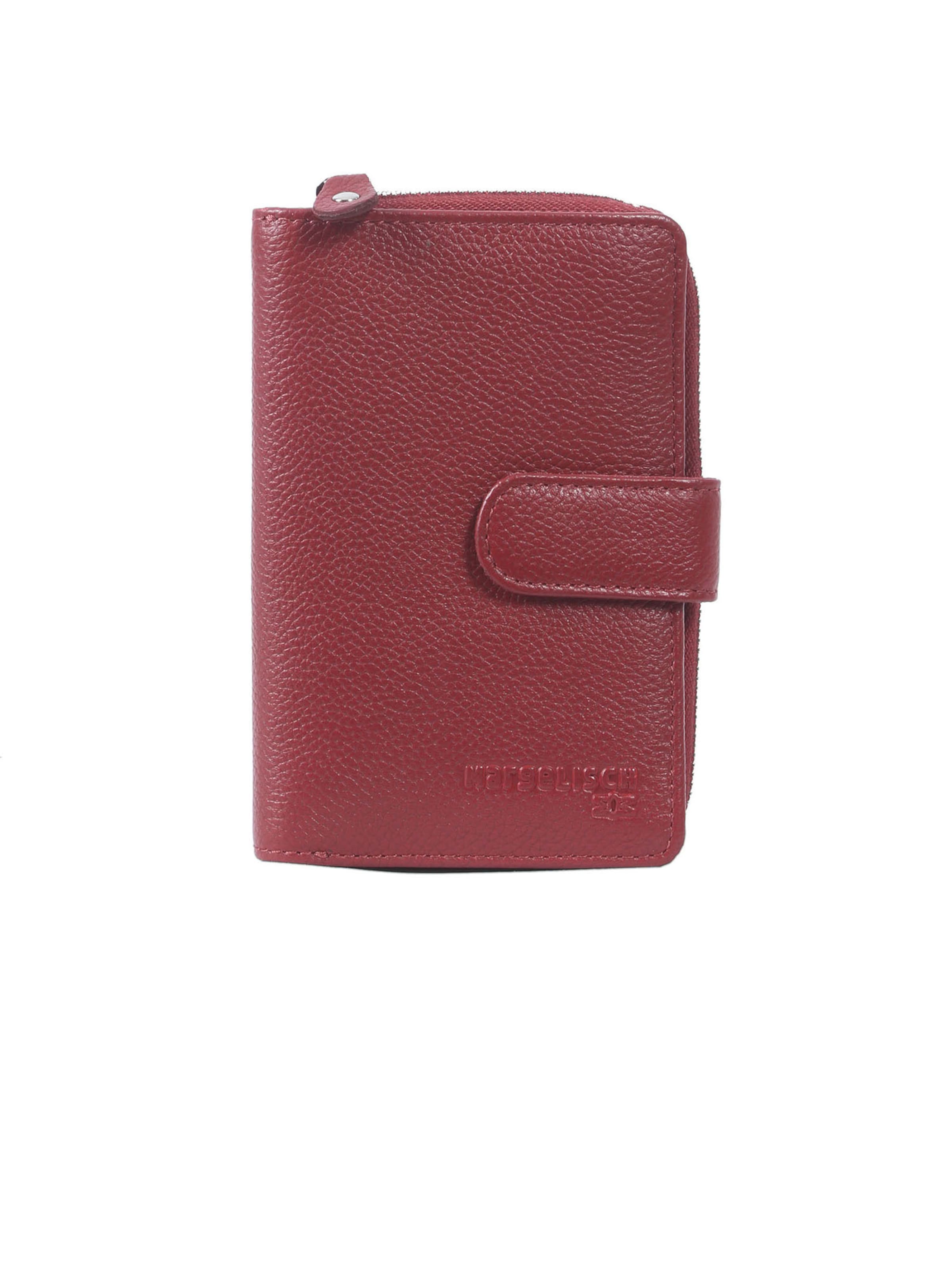 margelisch Portemonnee 'Madrid 1' in Rood: voorkant
