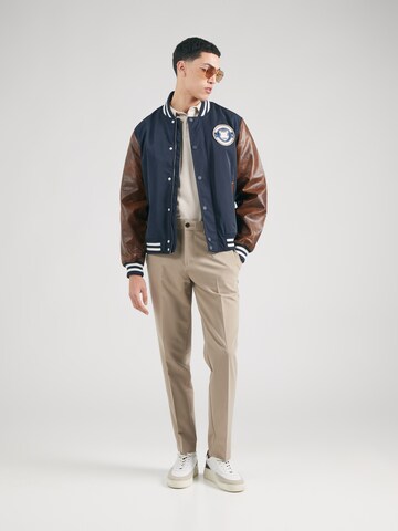 JACK & JONES - regular Pantalón de pinzas 'JPSTAce Leo' en gris