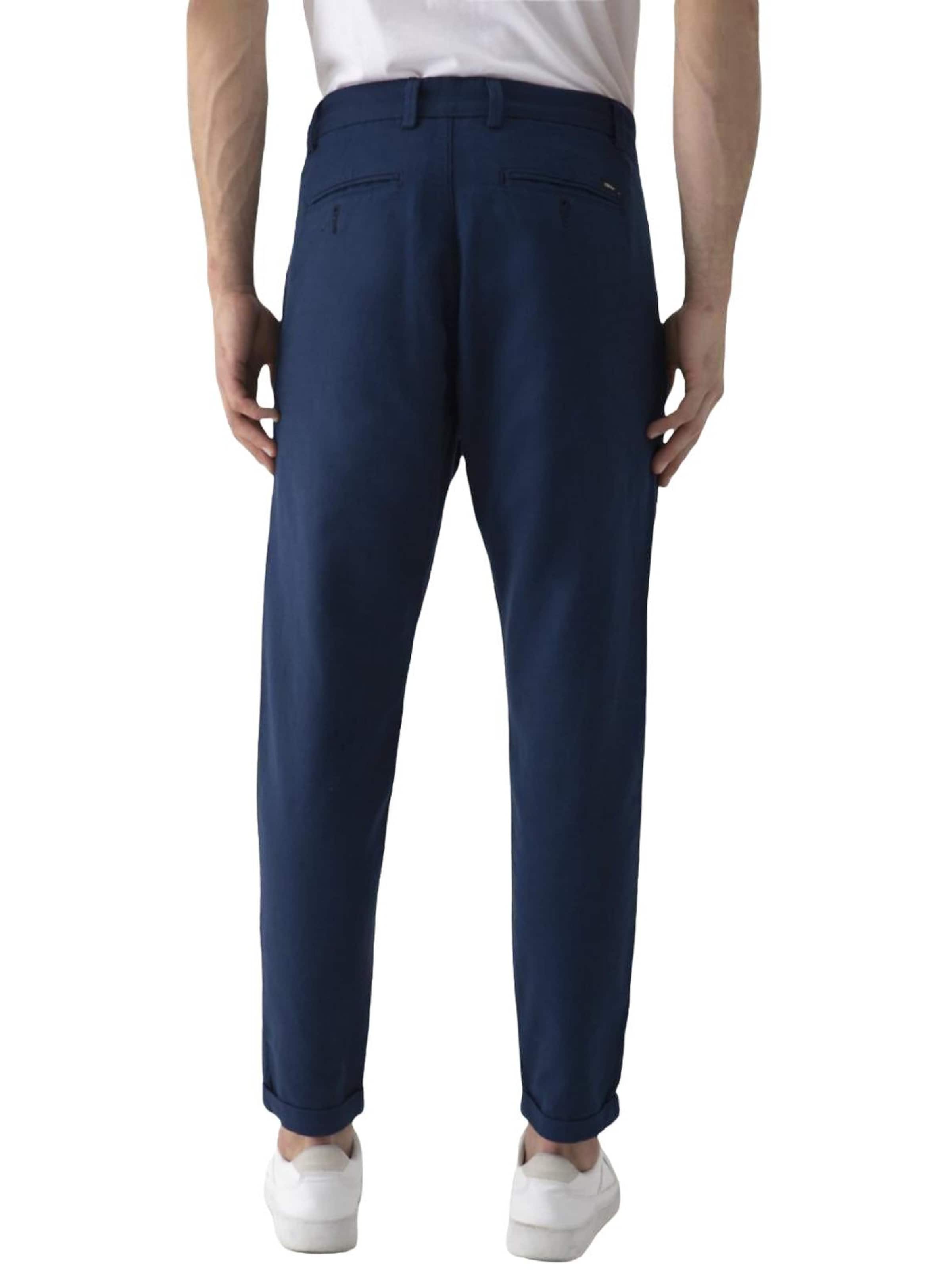 LTB Jeans - Slimfit Vaquero 'LTB Jeans Herrenhose in Leinenoptik' en negro
