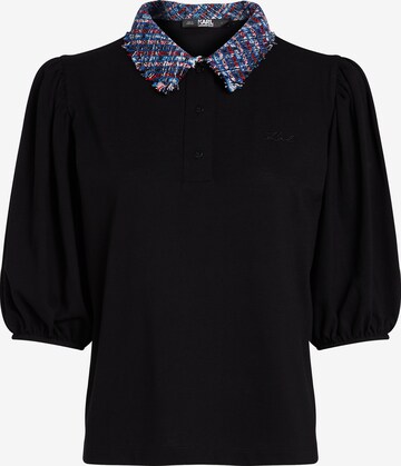 Karl Lagerfeld Shirt in Zwart: voorkant