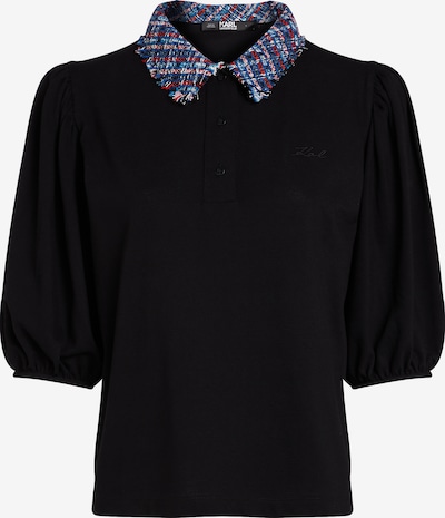 Karl Lagerfeld Camisa em mistura de cores / preto, Vista do produto