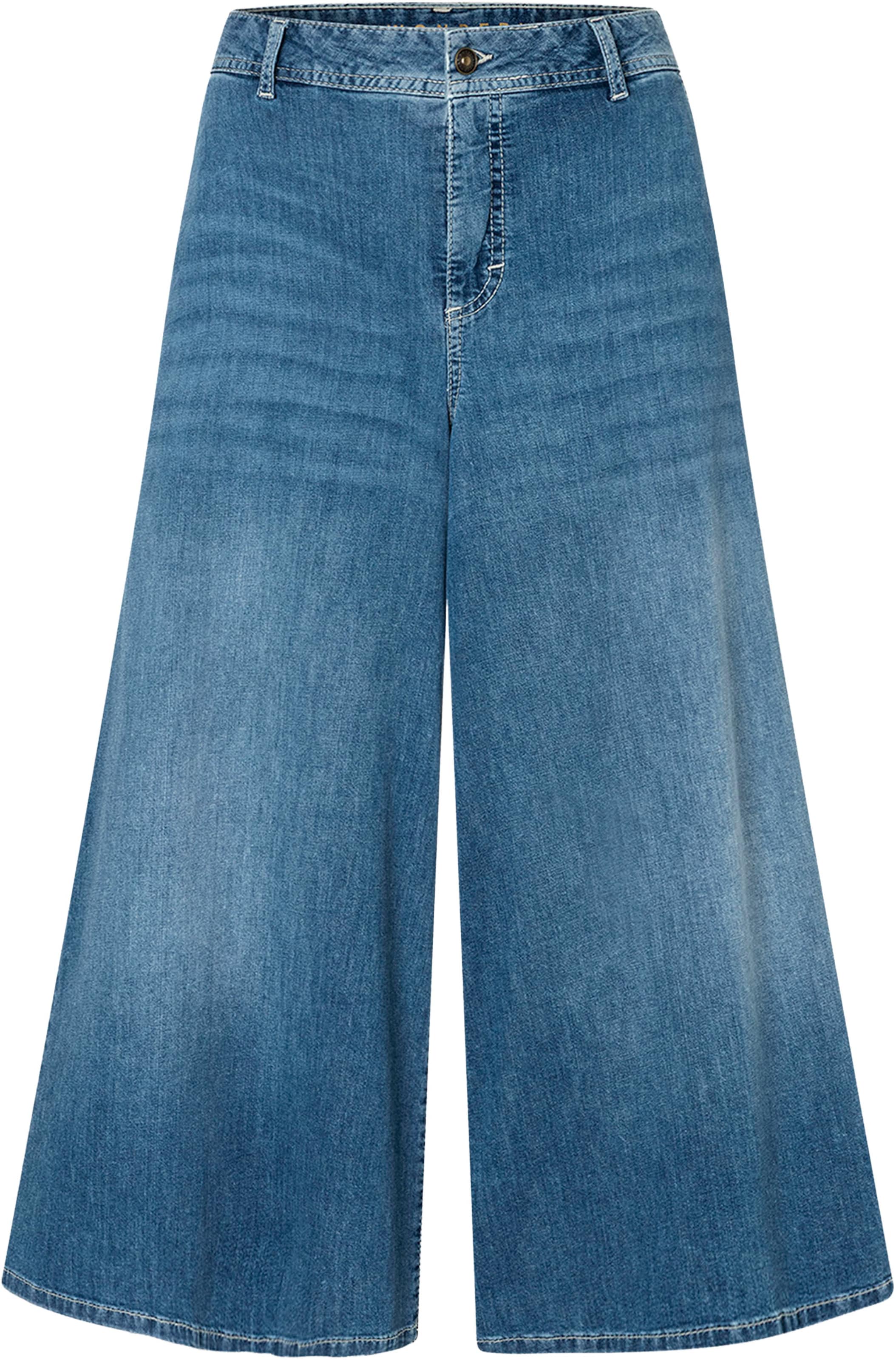 MAC Wide leg Jeans in Blue: front