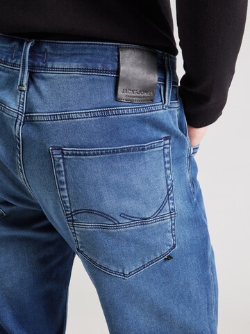 JACK & JONES Tapered Τζιν 'JJIMike JJFox' σε μπλε