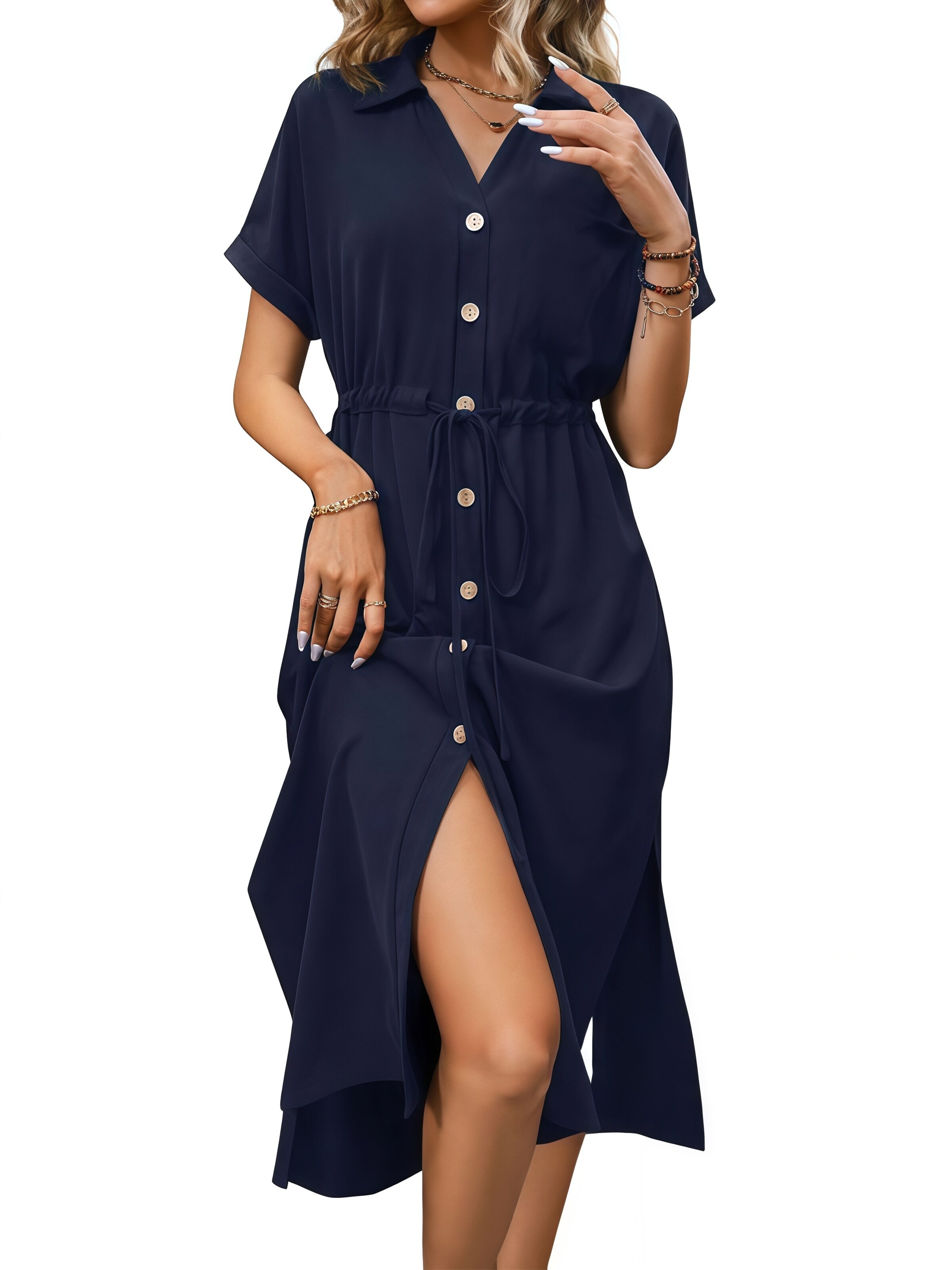 Yesfashion Kleid‌‌ in Blau