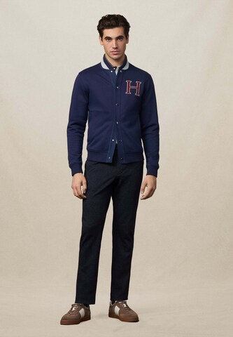 Hackett London Sweatvest 'Heritage' in Blauw