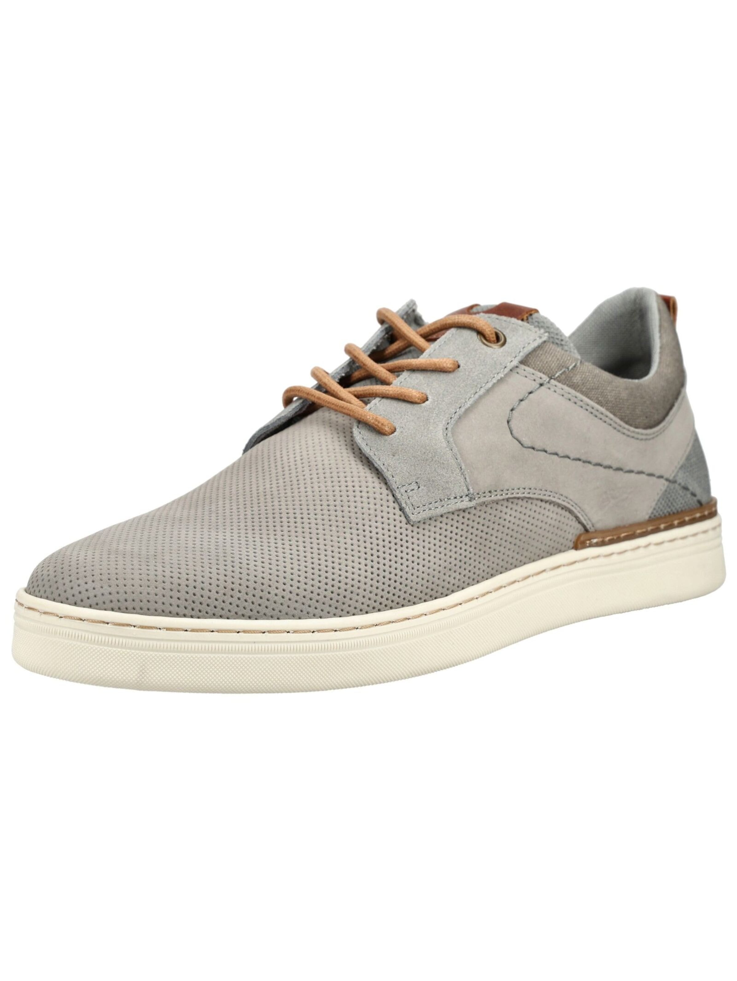Sneaker bassa di BULLBOXER in grigio: frontale