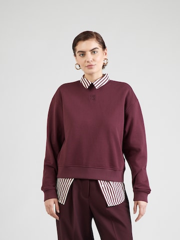 Bluză de molton 'Daxandria' de la HUGO pe mov: față