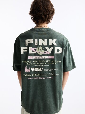 Pull&Bear T-Shirt in Grün