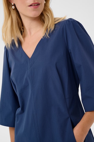 CULTURE - Vestido 'CUBendine' en azul